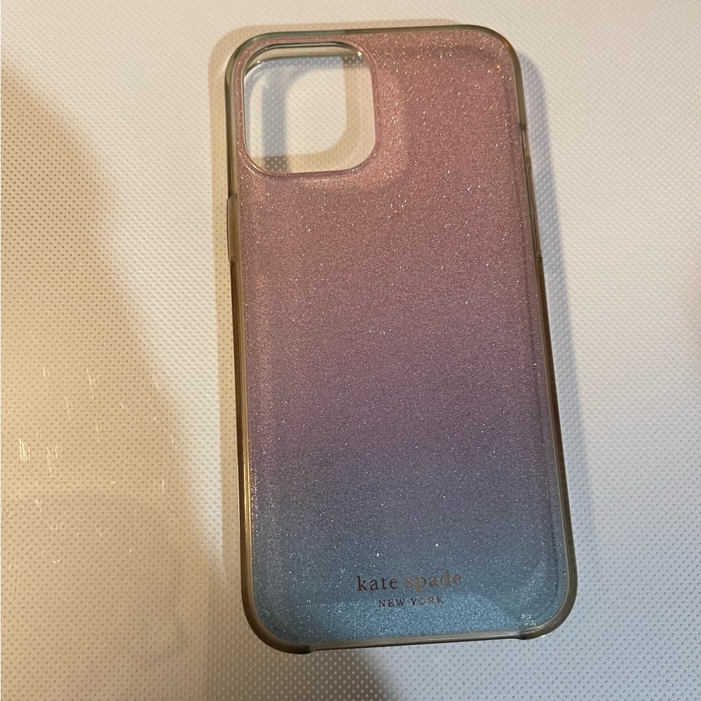 Kate Spade iPhone 12 Pro Max glitter case.